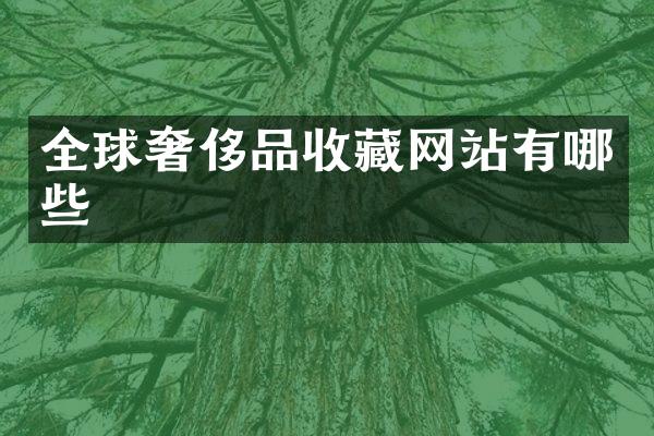 全球奢侈品收藏网站有哪些