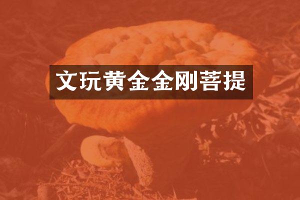 文玩黄金金刚菩提