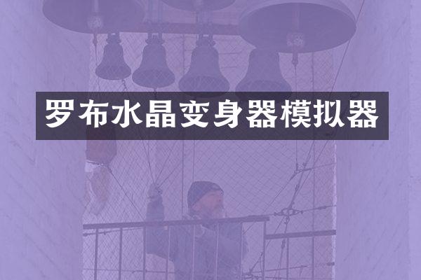 罗布水晶变身器模拟器