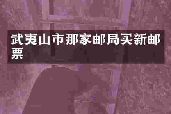 武夷山市那家邮局买新邮票