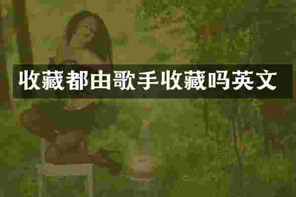 收藏都由歌手收藏吗英文