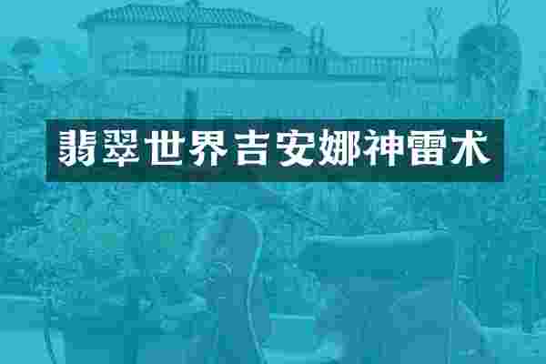 翡翠世界吉安娜神雷术