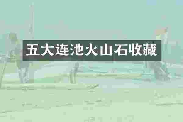 五大连池火山石收藏