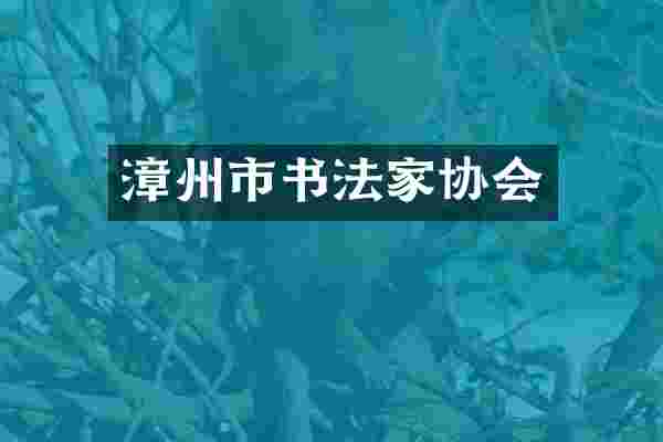 漳州市书法家协会