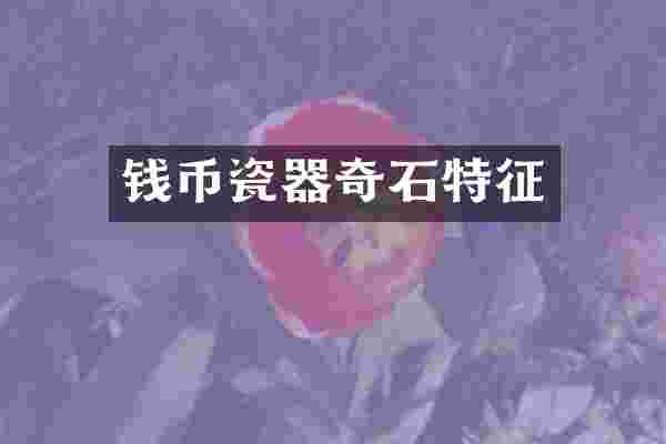 钱币瓷器奇石特征