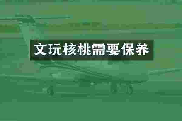 文玩核桃需要保养