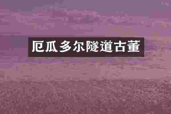 厄瓜多尔隧道古董