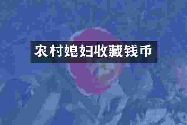 农村媳妇收藏钱币