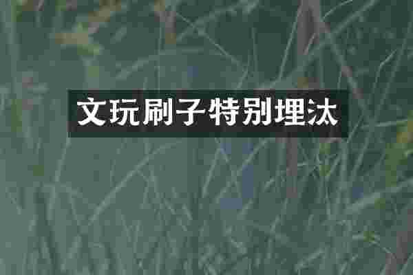 文玩刷子特别埋汰