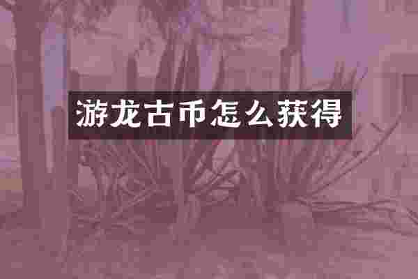 游龙古币怎么获得