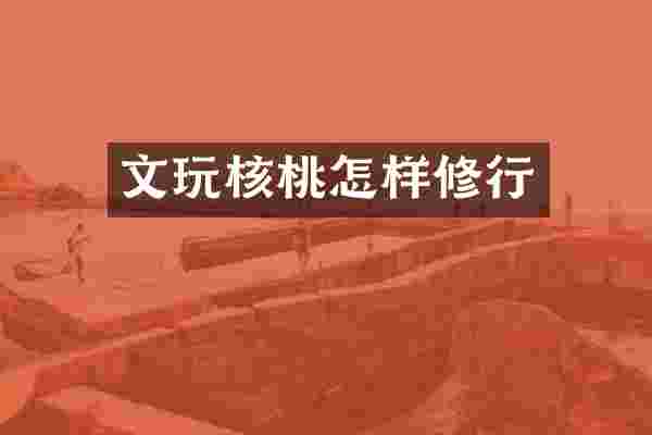 文玩核桃怎样修行