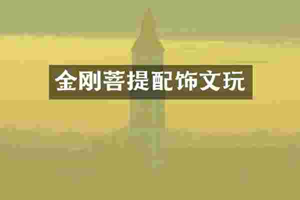 金刚菩提配饰文玩