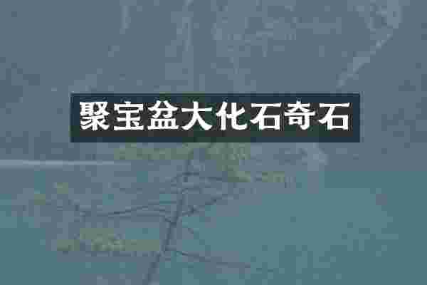 聚宝盆大化石奇石