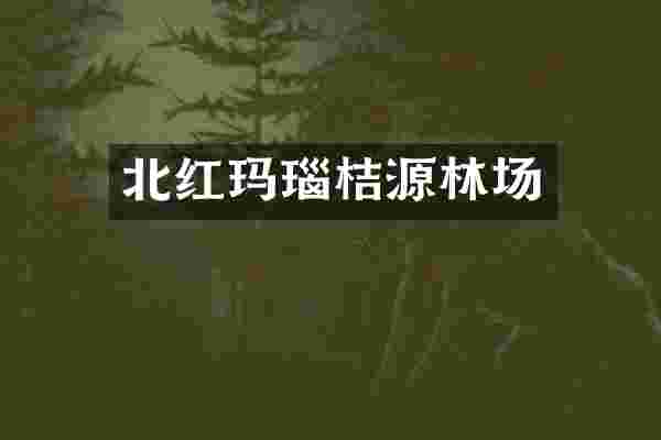 北红玛瑙桔源林场