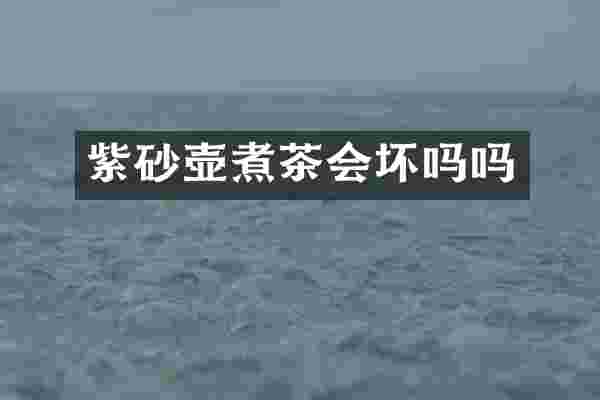 紫砂壶煮茶会坏吗吗