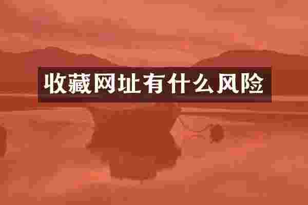 收藏网址有什么风险