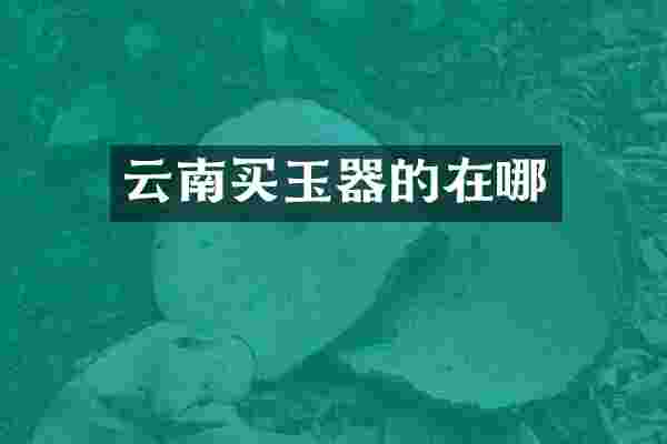 云南买玉器的在哪