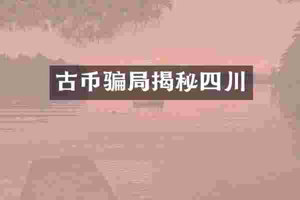 古币骗局揭秘四川