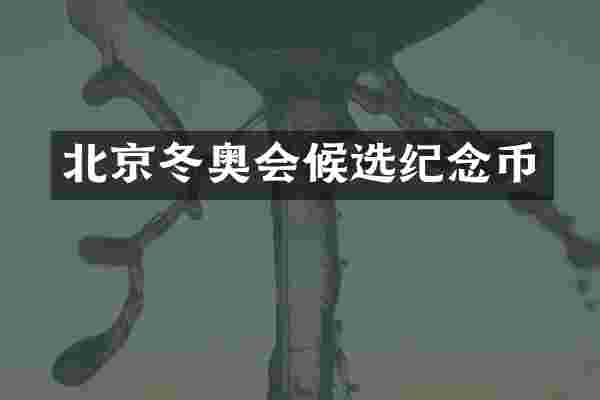 北京冬奥会候选纪念币