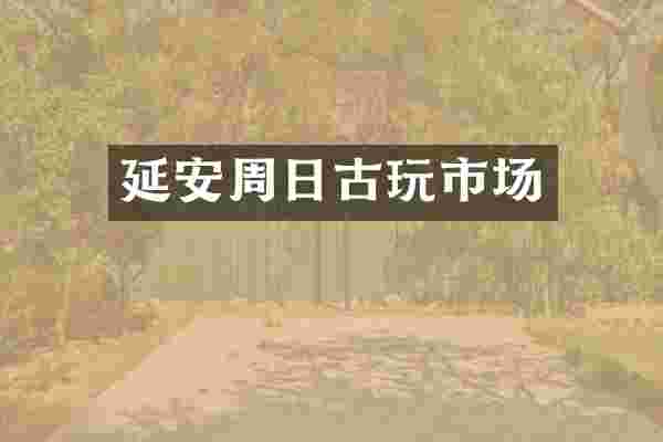 延安周日古玩市场
