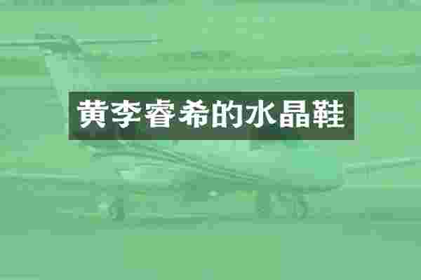 黄李睿希的水晶鞋