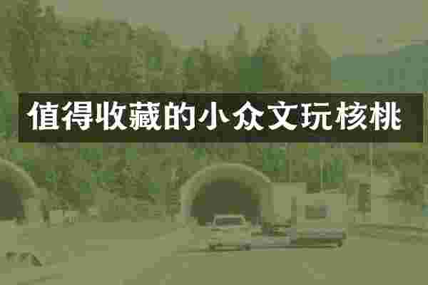 值得收藏的小众文玩核桃