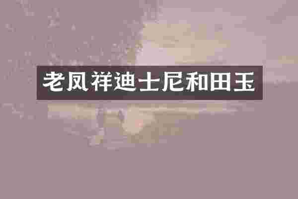 老凤祥迪士尼和田玉