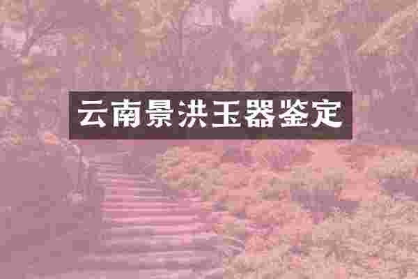 云南景洪玉器鉴定