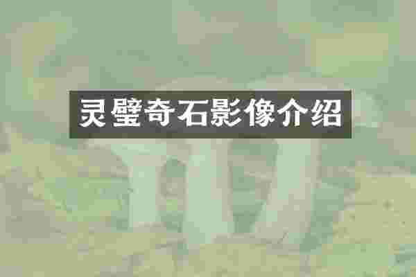 灵璧奇石影像介绍