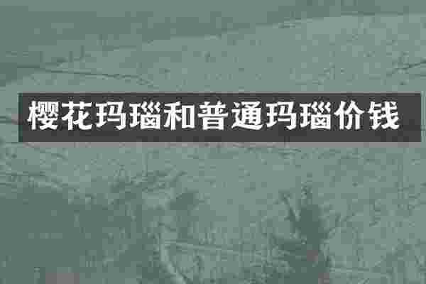 樱花玛瑙和普通玛瑙价钱