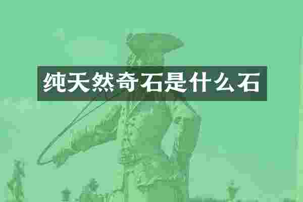 纯天然奇石是什么石