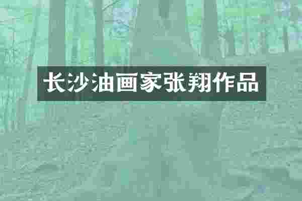 长沙油画家张翔作品
