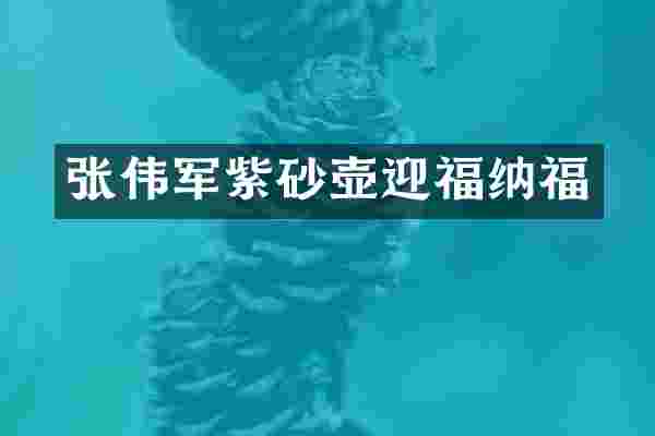 张伟军紫砂壶迎福纳福