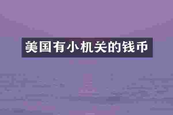 美国有小机关的钱币