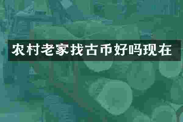 农村老家找古币好吗现在