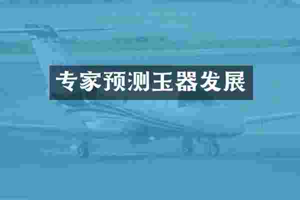 专家预测玉器发展