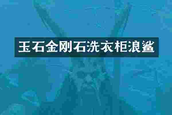 玉石金刚石洗衣柜浪鲨