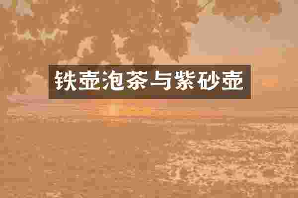 铁壶泡茶与紫砂壶