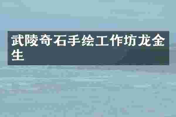 武陵奇石手绘工作坊龙金生