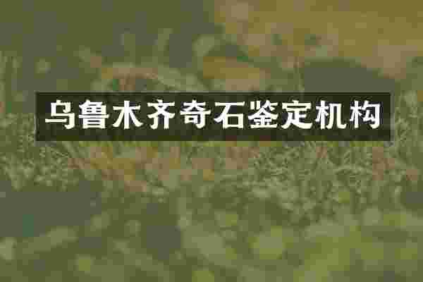 乌鲁木齐奇石鉴定机构