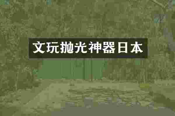 文玩抛光神器日本