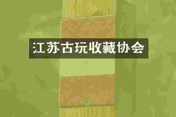 江苏古玩收藏协会