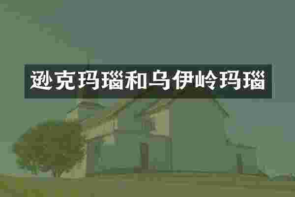 逊克玛瑙和乌伊岭玛瑙