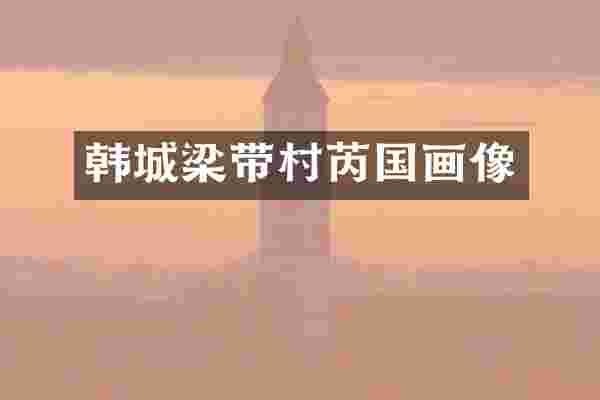 韩城梁带村芮国画像