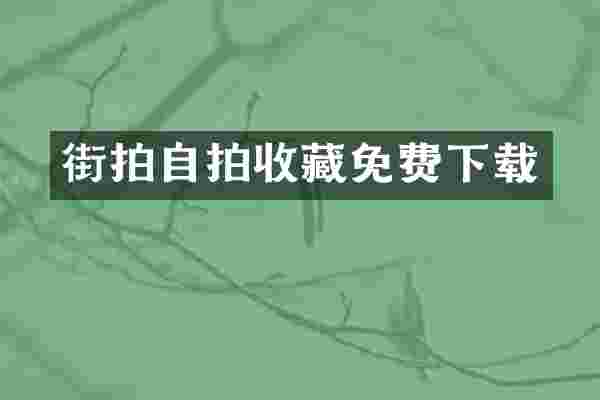 街拍收藏免费下载