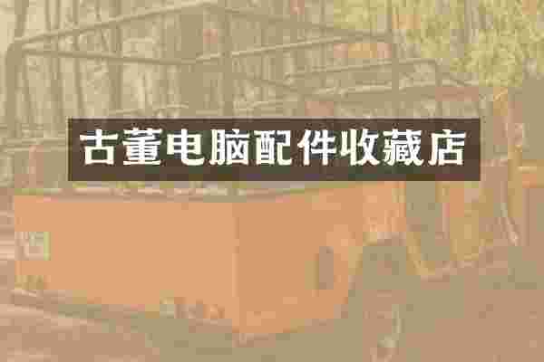 古董电脑配件收藏店