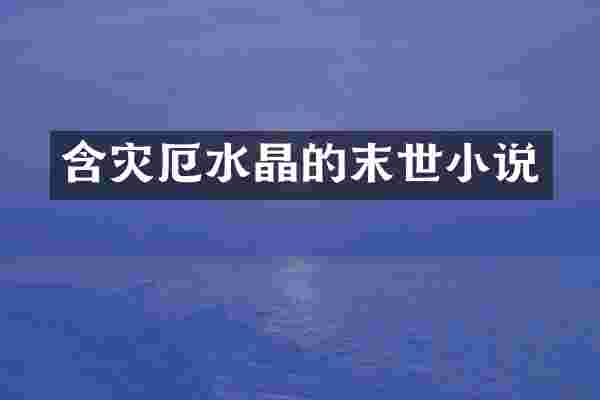 含灾厄水晶的末世小说