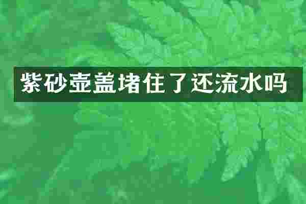 紫砂壶盖堵住了还流水吗