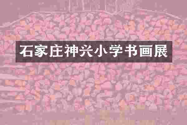 石家庄神兴小学书画展