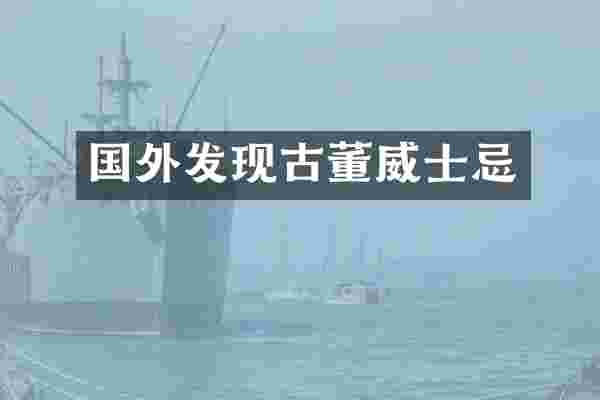 国外发现古董威士忌